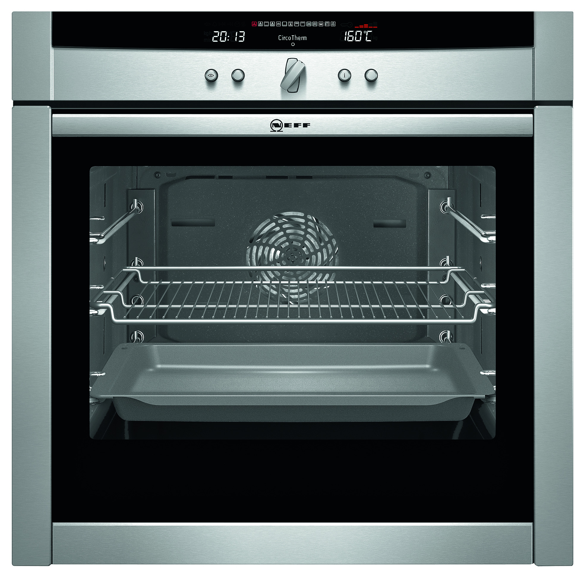 NEFF Single Oven Stainless Steel Series 5 PARNTER Slide & Hide