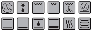 SIEMENS HB78AB670B PyroKlean Oven Function Icons