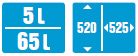 Zanussi Refrigeration Feature Icons