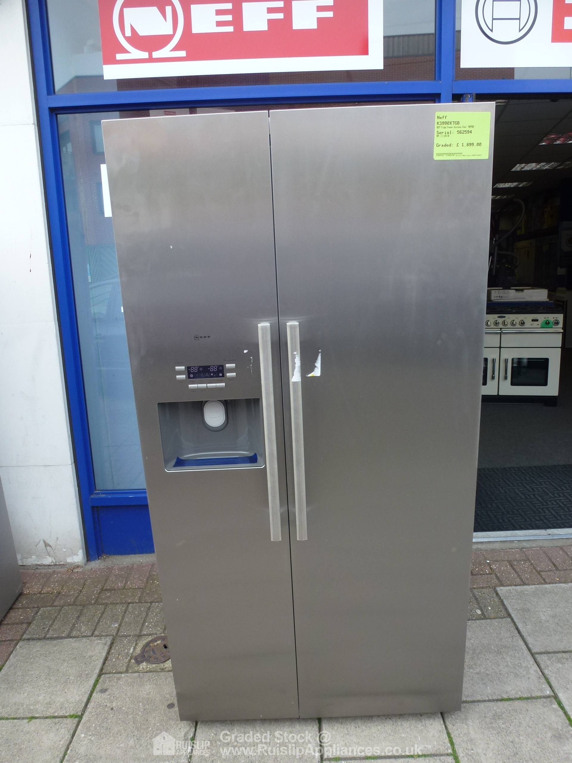 NEFF Fridge Freezer Stainless Steel