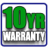 10 Years Manufacturers Warranty