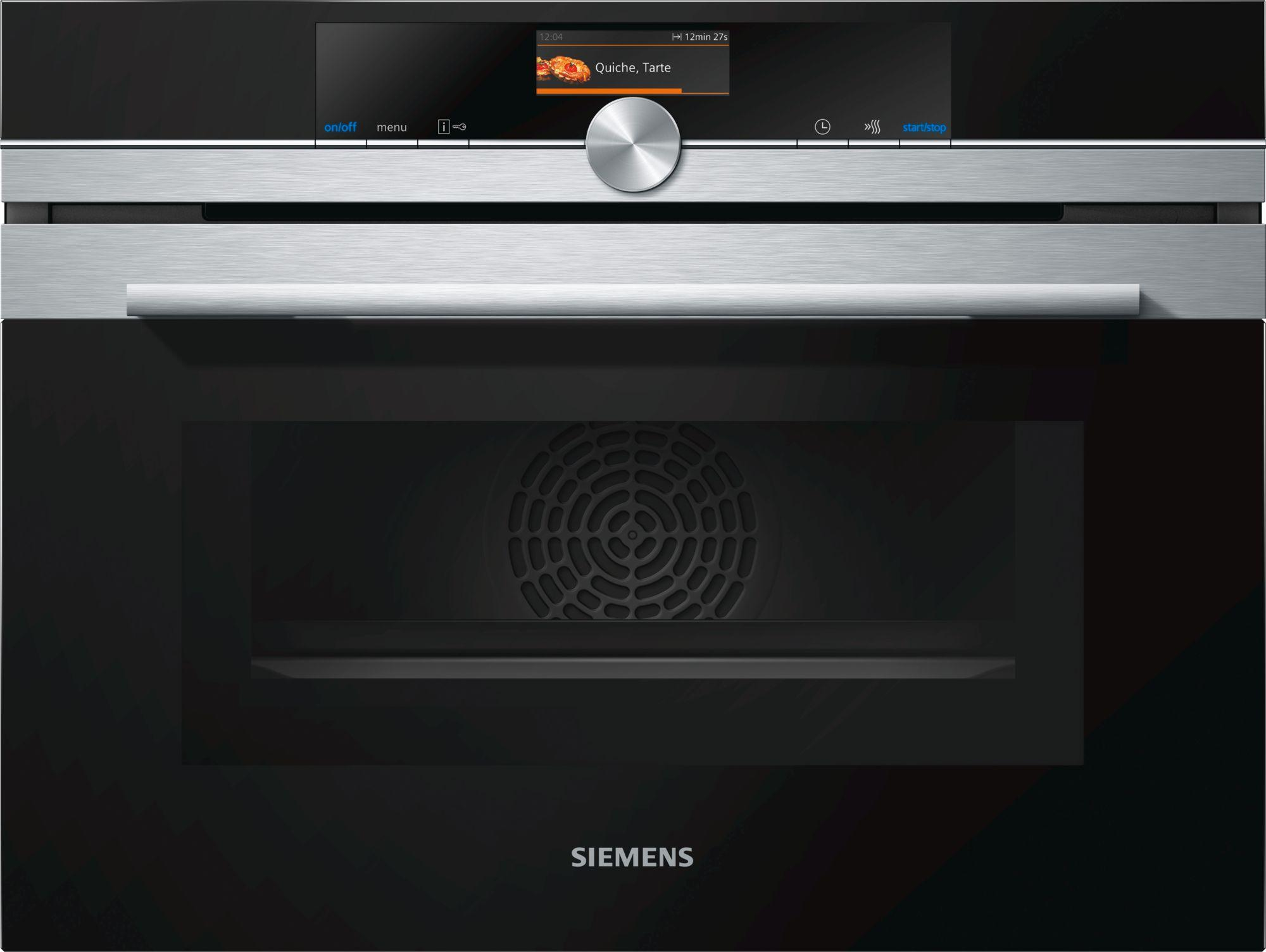 CM656GBS6B SIEMENS IQ700 Microwave Oven Stainless Steel - TFT - HomeConnect CMBSTK