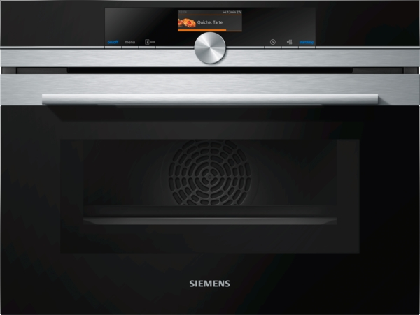 CM676GBS6B SIEMENS Combination Oven with Microwave IQ700 Stainless Steel ActiveClean - HomeConnect - CMBSTK IQ700STK