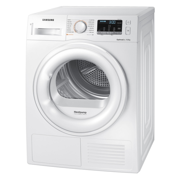 SAMSUNG DV90M50001W 9kg Heat Pump Tumble Dryer A++ Rated, 2in1 Filter