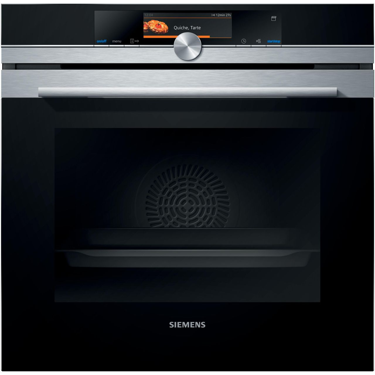 HS658GES7B SIEMENS Single Oven IQ700 Multifunction, 9 functions, LCD lightControl, coolStart, varioClip Rail, cookControl30 IQ700STK