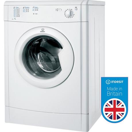 Woman disappear Undulate Indesit IDV75 INDESIT 7KG Vented Tumble Dryer - B Energy Ra…