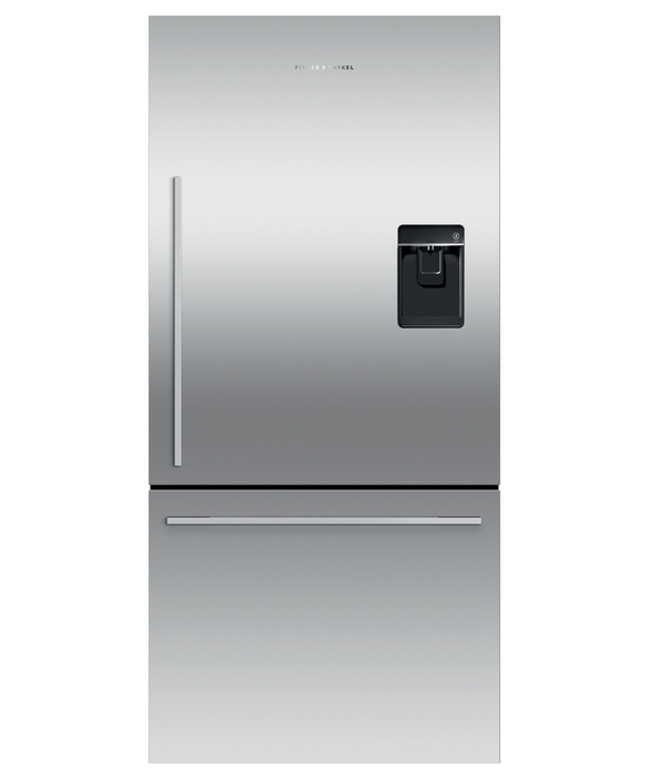 RF522WDRUX5 FISHER & PAYKEL Fridge Freezer - Stainless Steel - Right Opening - Ice & Water - F Energy (26033)