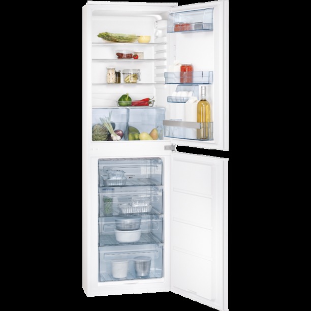 AEG SCS51810S0 AEG Fridge Freezer Built-In 50:50 Sliding hin…