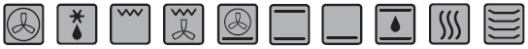 HB78P570E Oven Function Icons