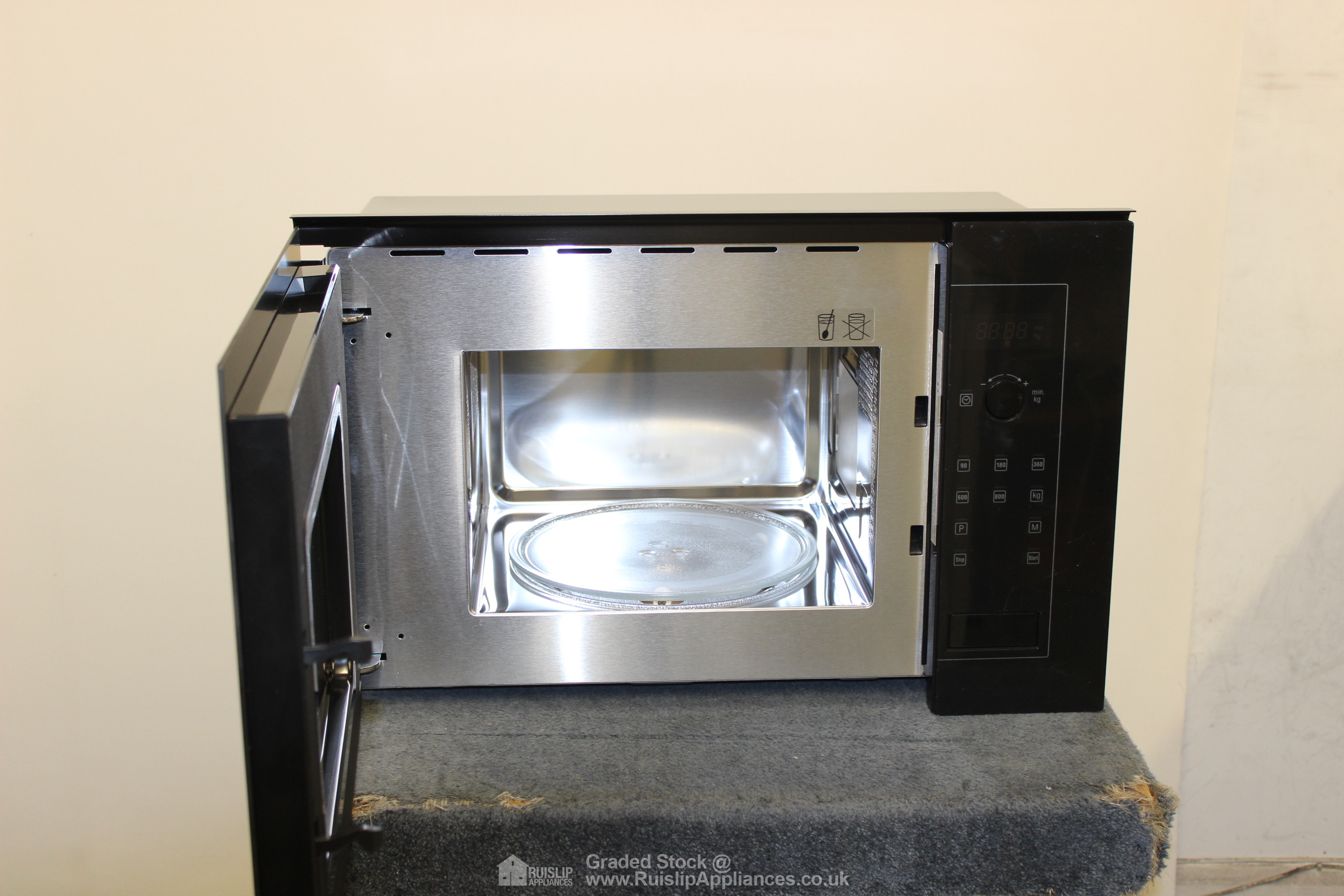 NEFF Microwave Oven 20 Litres Black frameless