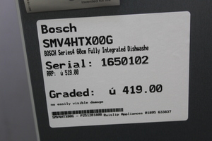 Bosch SMV4HTX00G Dishwashers Full Size - 481911