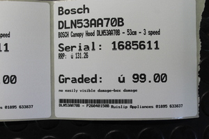 Bosch DLN53AA70B Hoods Canopy - 1663778