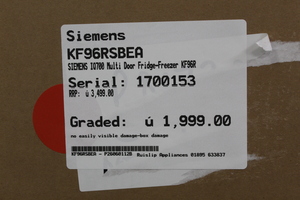 Siemens KF96RSBEA American-Style Side By Side - 1666574