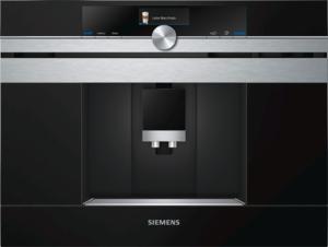 CT636LES6 SIEMENS Built In Coffee Machine IQ700 Stainless Steel IQ700STK