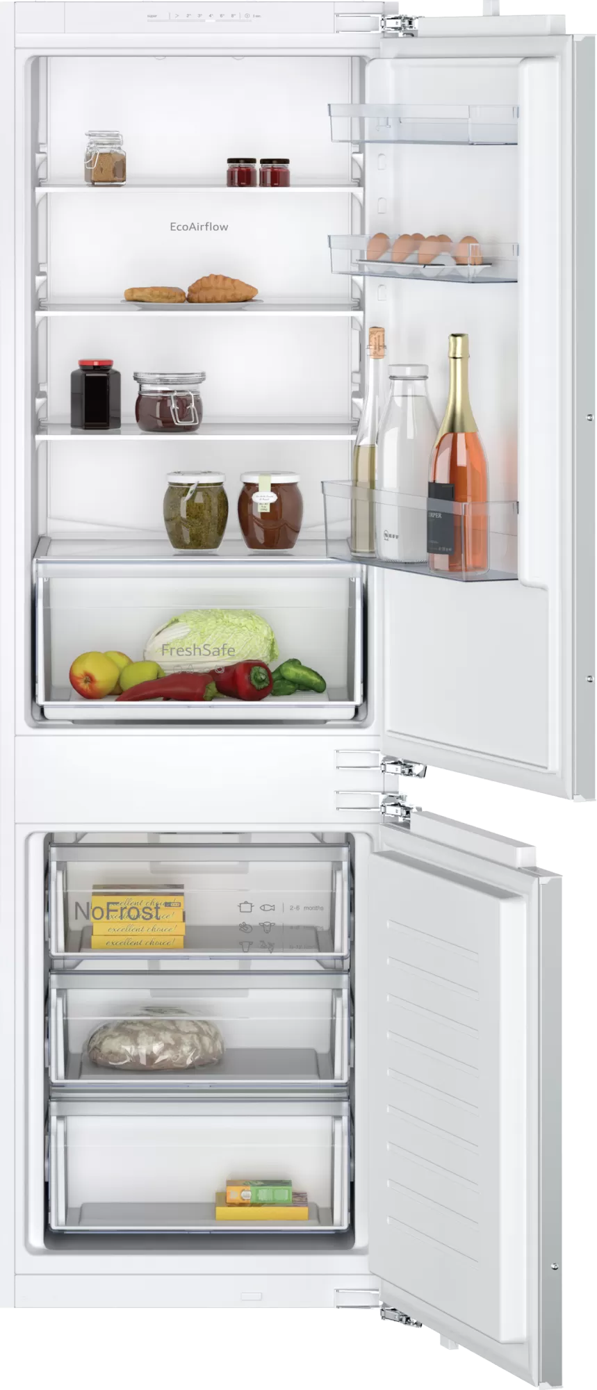 Neff KI7861FE0G NEFF Integrated Fridge Freezer NoFrost Fre