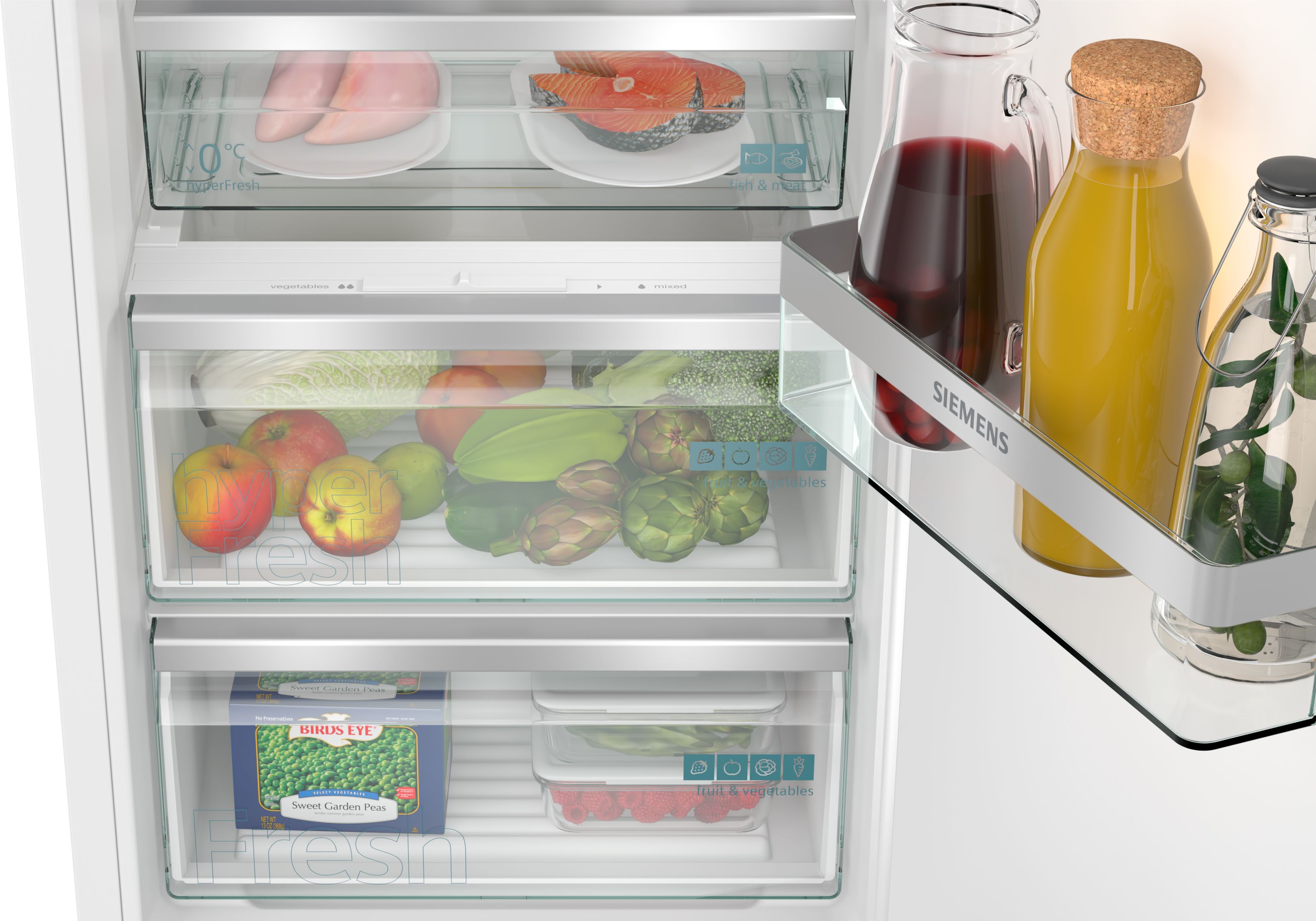 Siemens KI81RADD0G SIEMENS IQ500 Integrated LArder Fridge